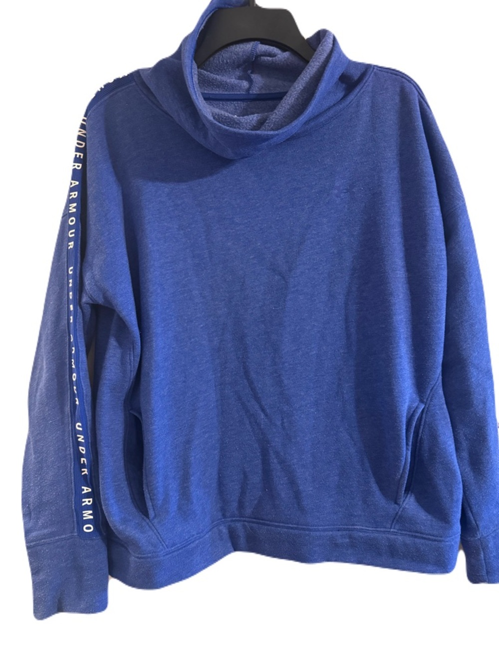 Under Armour Royal Blue Cowl Neck Pullover Hoodie